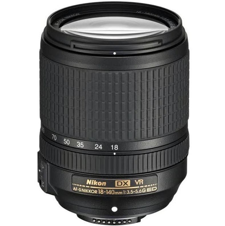 Objectif reflex Nikon AF-S DX Nikkor 18-140 mm f/3.5-5.6 G ED VR