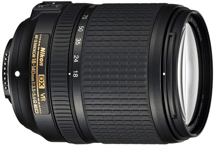 Objectif reflex Nikon AF-S DX Nikkor 18-140 mm f/3.5-5.6 G ED VR