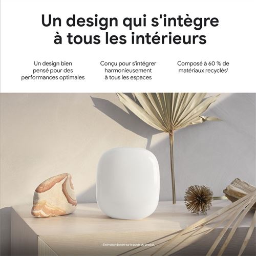 Routeur Wifi Google Nest Wifi Pro Wifi 6 E