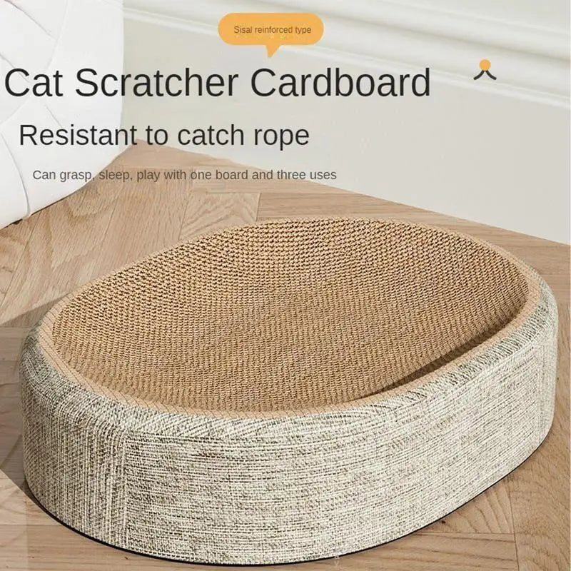Panier & Griffoir 2-en-1 pour Chat en Sisal – Confort et Protection des Meubles
