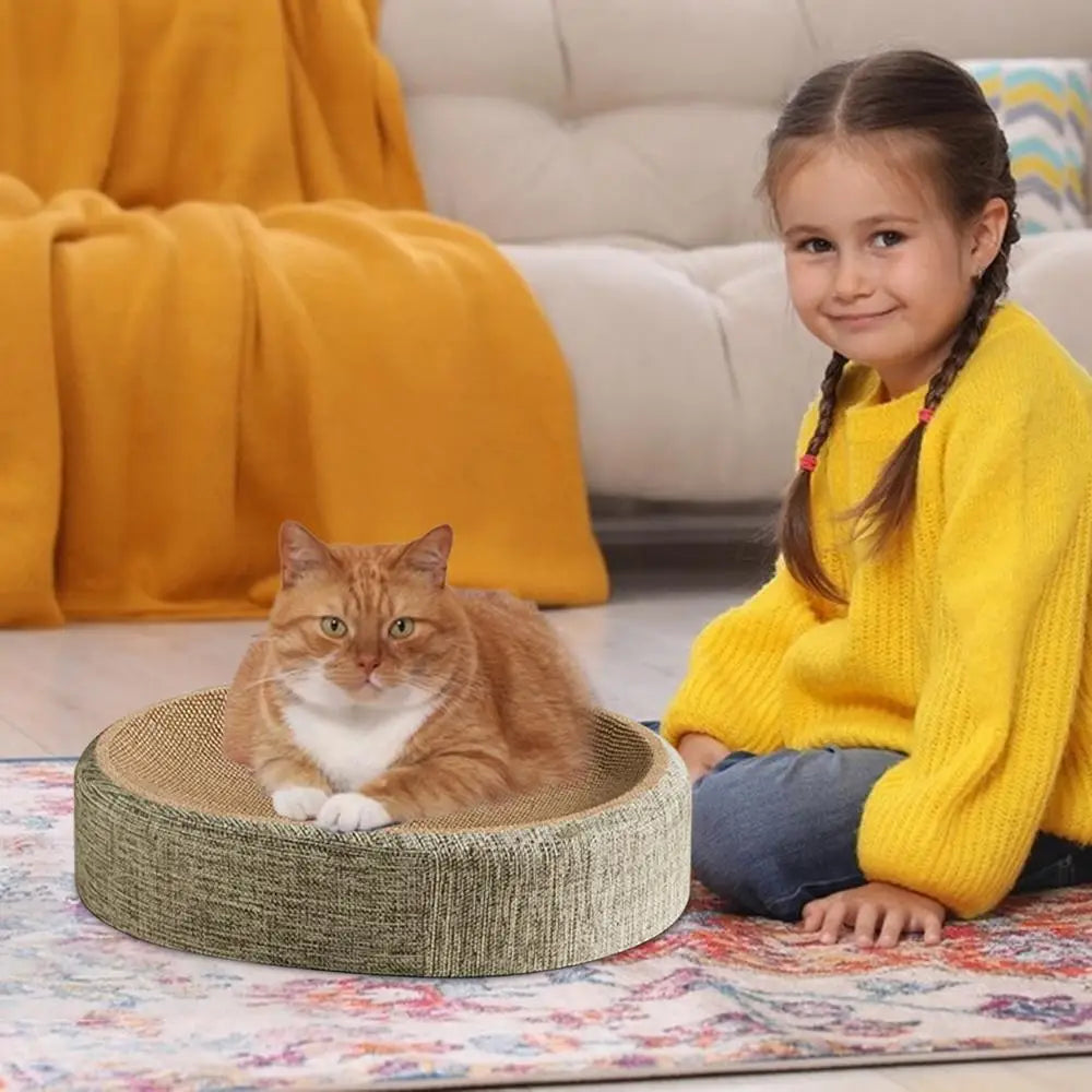 Panier & Griffoir 2-en-1 pour Chat en Sisal – Confort et Protection des Meubles