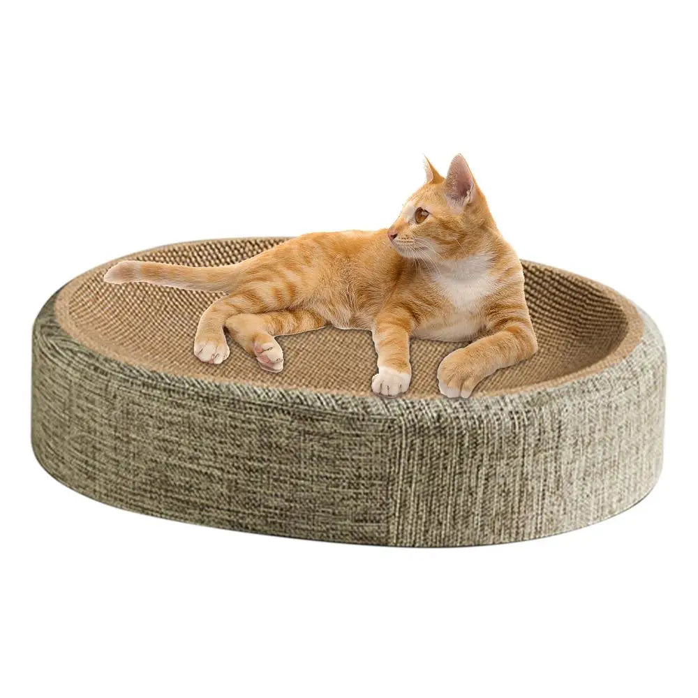 Panier & Griffoir 2-en-1 pour Chat en Sisal – Confort et Protection des Meubles