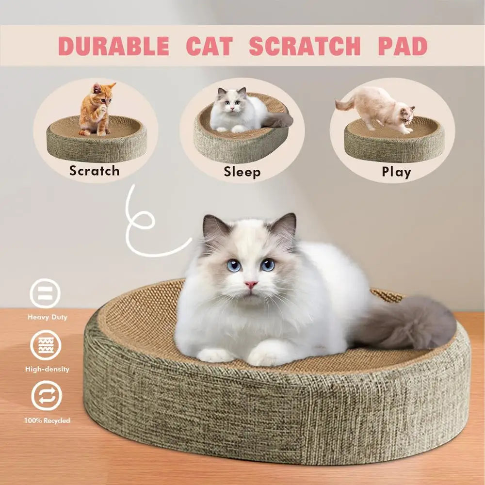 Panier & Griffoir 2-en-1 pour Chat en Sisal – Confort et Protection des Meubles