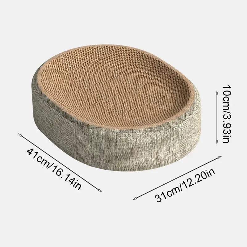 Panier & Griffoir 2-en-1 pour Chat en Sisal – Confort et Protection des Meubles