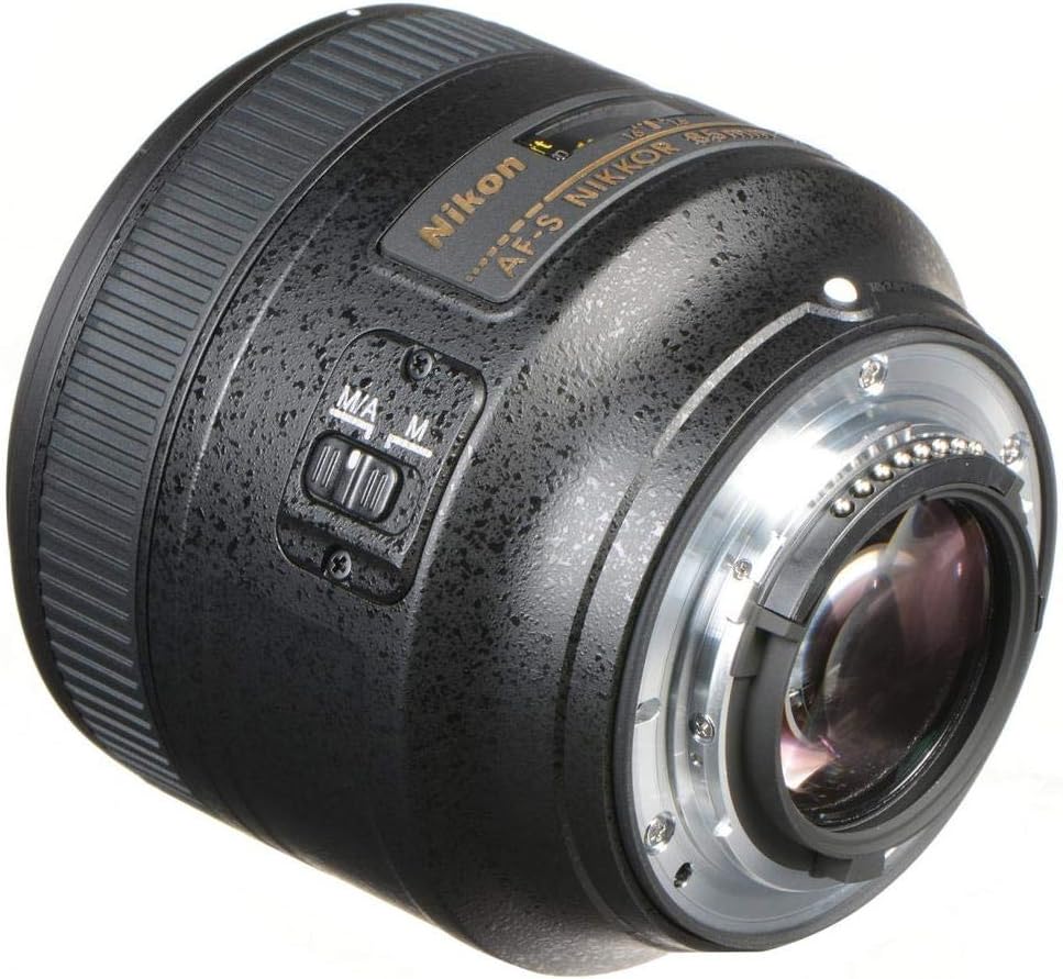 Objectif photo Nikon Nikkor AF-S 85mm f/1.8G, téléobjectif fixe pour boîtiers reflex Nikon
